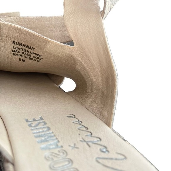 Amuse Society Matisse‎ Runaway Snake Platform Sandal size 8 - Picture 6 of 7